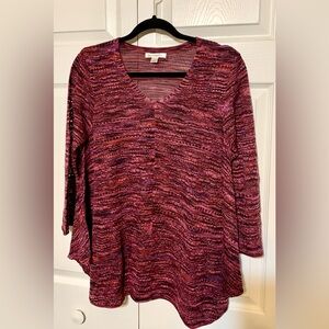 JohnPaulRichard Pink and Black Women's Top